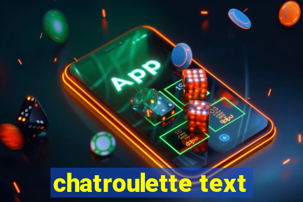 chatroulette text